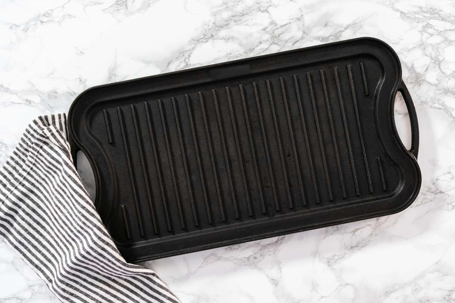 reversible griddle cast iron seasoning